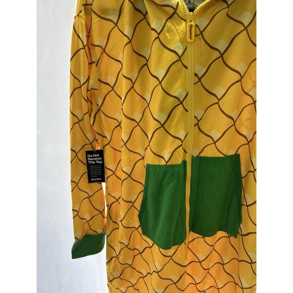 NWT~Tipsy Elves Men's XL Pineapple One Piece Unisex Costume Halloween - Picture 3 of 9